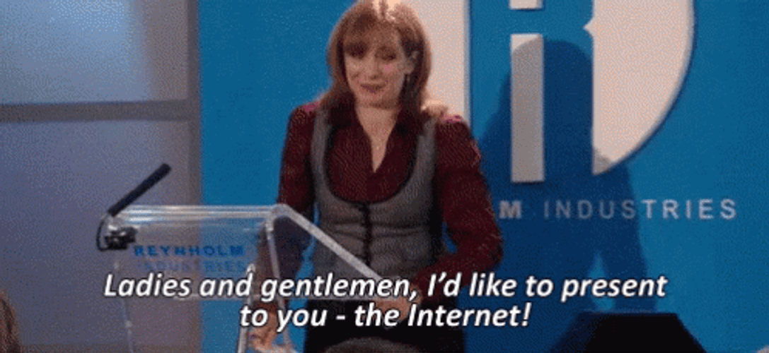 It Crowd Jen Presents The Internet GIF
