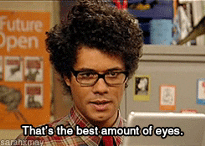 It Crowd Maurice Best Amount Of Eyes GIF