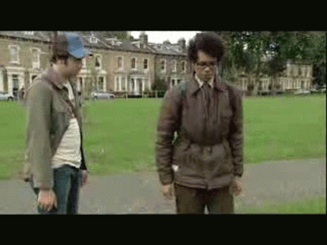 It Crowd Maurice Weird Walking GIF