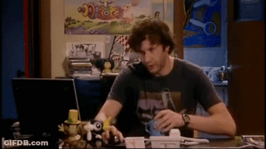 It Crowd Roy Disappointed To People GIF