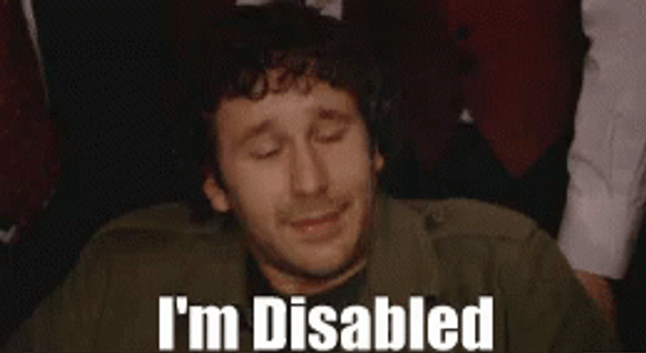 It Crowd Roy Is Disabled GIF