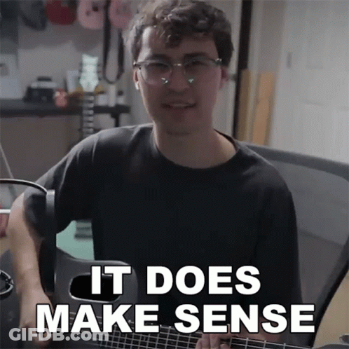 It Does Make Sense Hunter Engel GIF