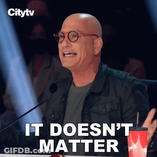 It Doesnt Matter Howie Mandel GIF