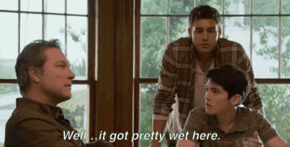 It Got Pretty Wet Here GIF