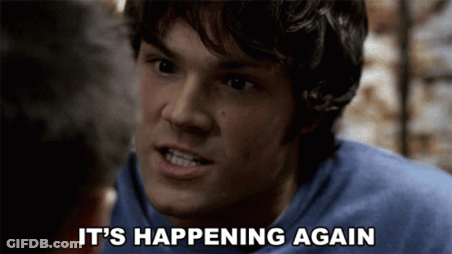 It Has Begun It's Happening Again GIF