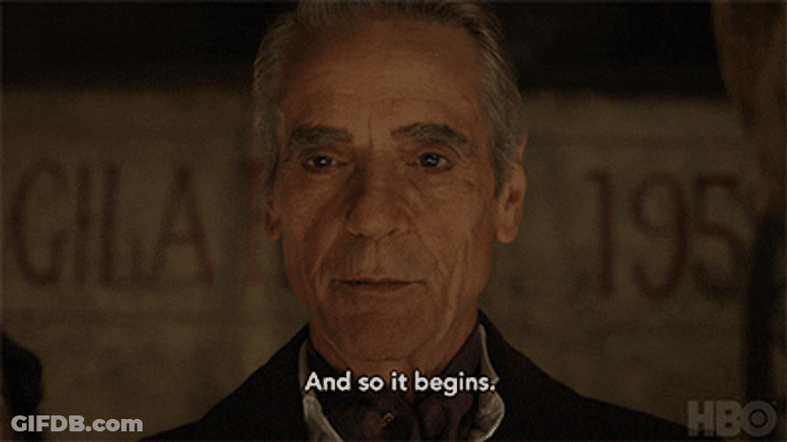 It Has Begun Old Man GIF
