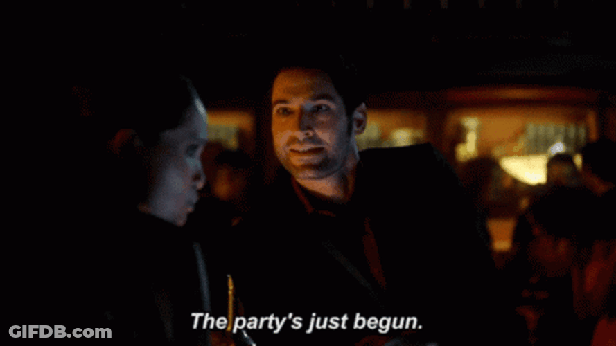 It Has Begun The Party GIF
