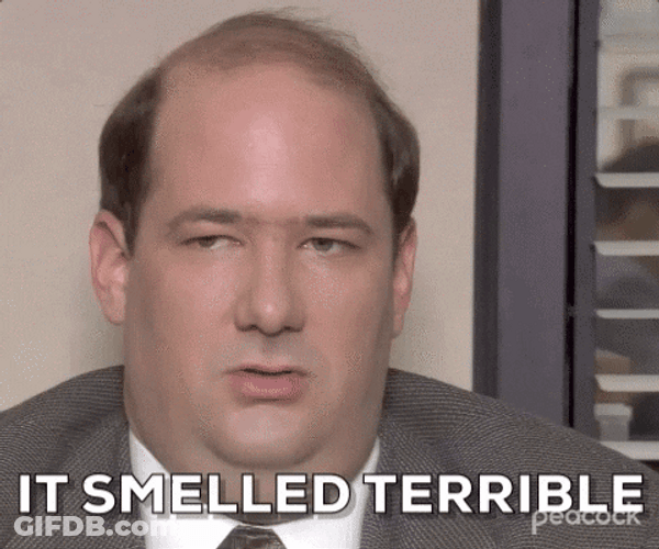 It Is A Terrible Smelly Thing GIF