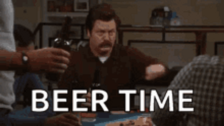 It Is Beer Time GIF