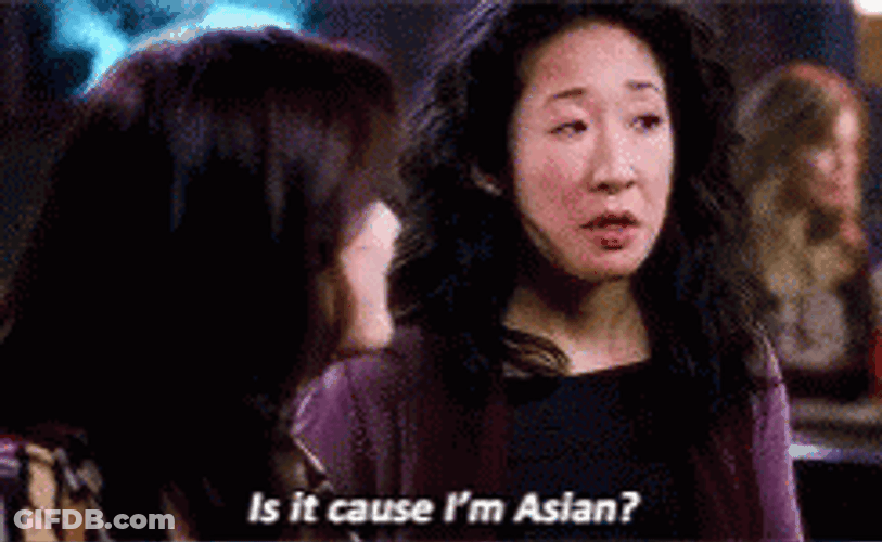 It Is Cause I'm Asian Stereotype GIF