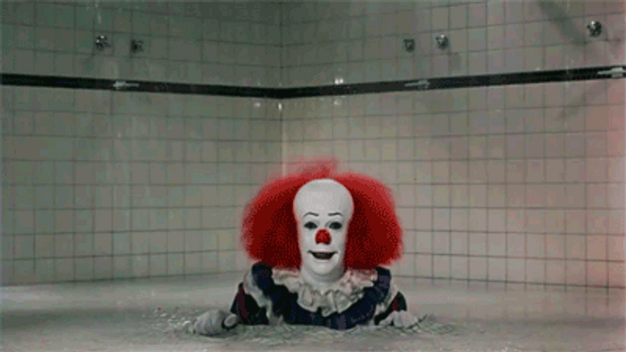 It Is Digging A Hole In Bathroom GIF