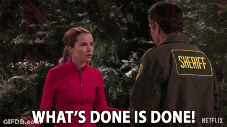 It Is Done Sheriff GIF