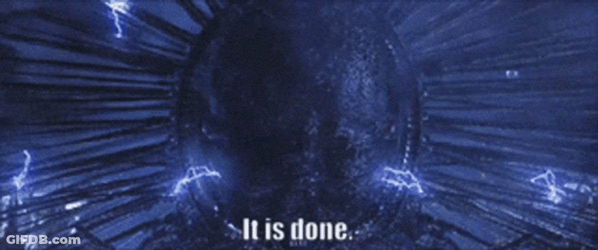 It Is Done The Matrix Revolutions GIF