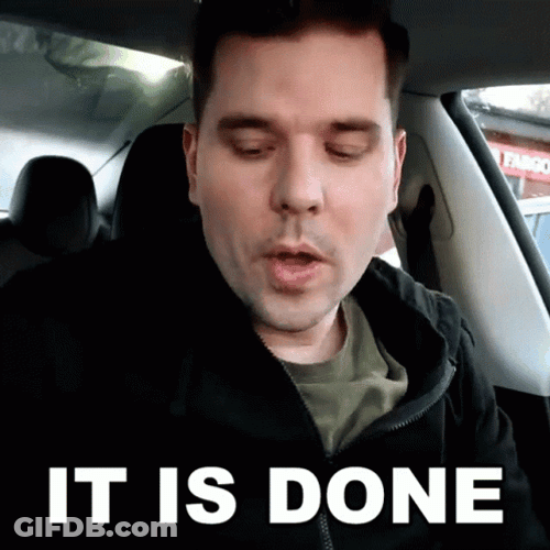 It Is Done Using The Car GIF