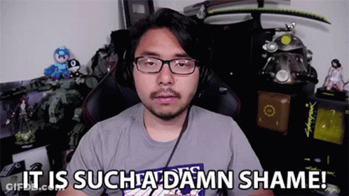 It Is Such A Damn Shame Shameful GIF
