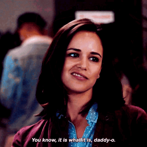 It Is What It Is Amy Santiago GIF
