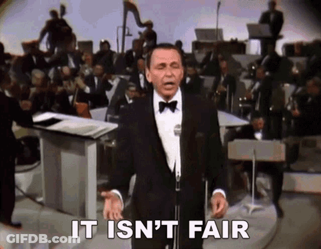 It Isnt Fair Frank Sinatra GIF