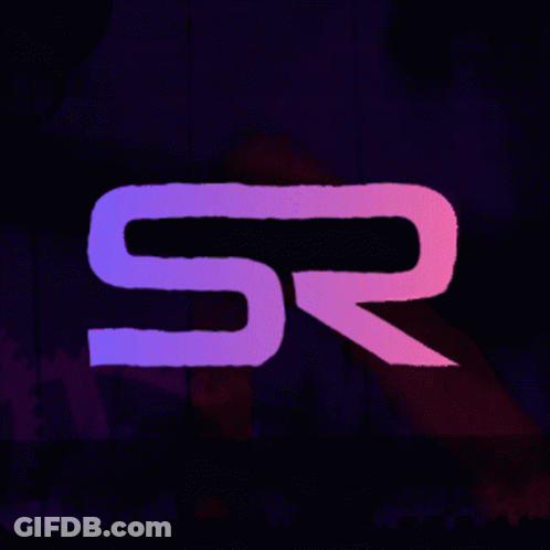 It Looks Like A Purple And Black Background With A Lot Of Purple Lines . GIF