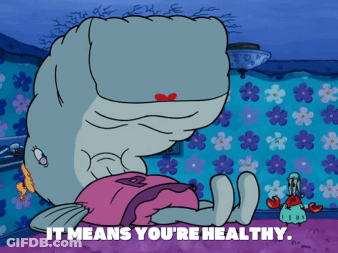 It Means Your Healthy Rumbling GIF