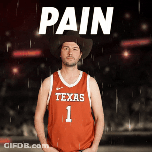 It Pains Me Texas Longhorns GIF