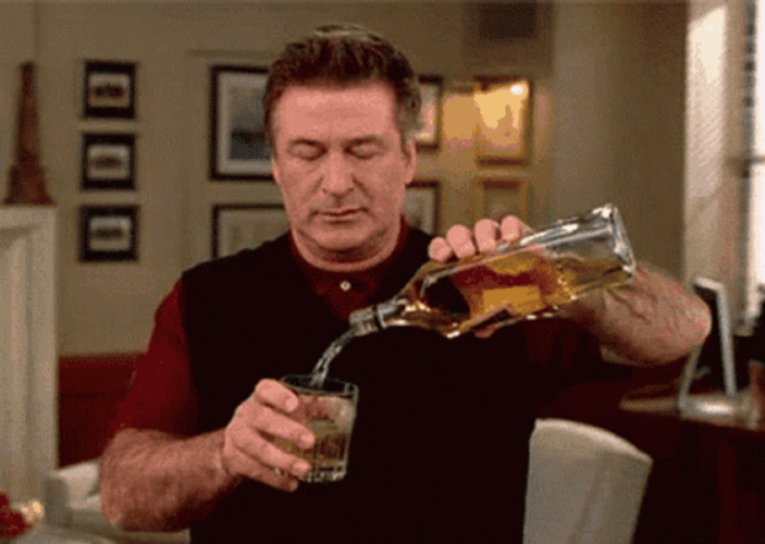It's 5 O'clock Somewhere Man Filling A Glass GIF