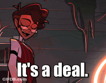 It's A Deal Cartoon GIF