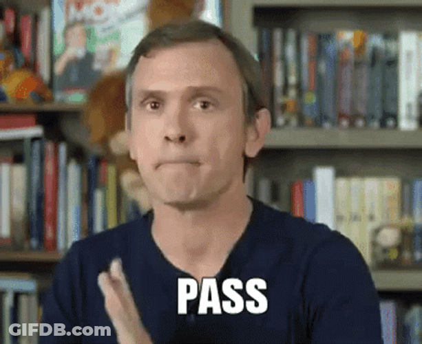 It's A Hard Pass For Me GIF
