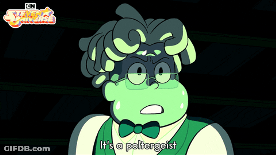 It's A Poltergeist Steven Universe GIF