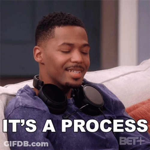 It's A Process GIF
