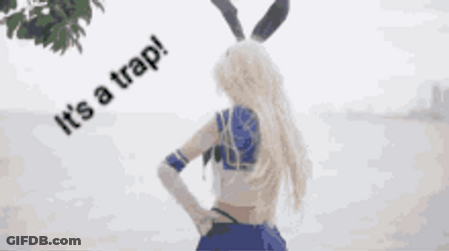 It's A Trap Anime Cosplay GIF