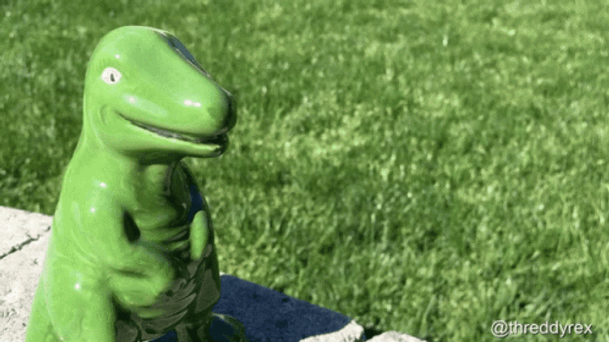 It's A Trap Confused Dinosaur GIF
