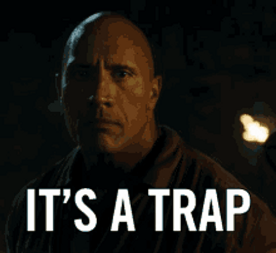 It's A Trap Dwayne Johnson Rock GIF