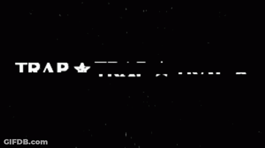 It's A Trap Glitch Star GIF