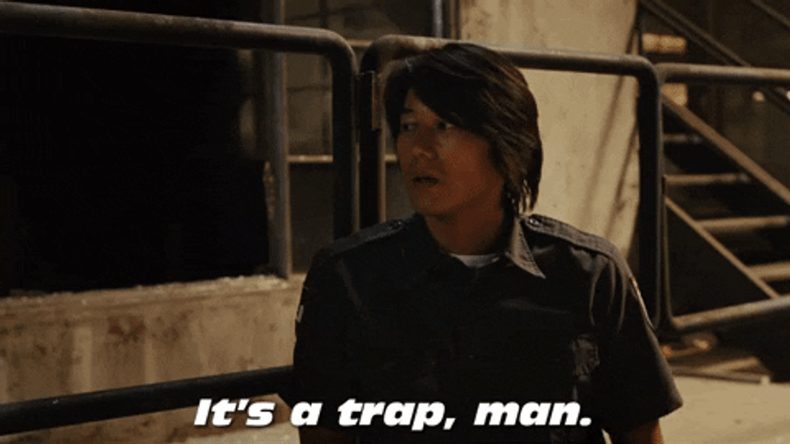 It's A Trap Man GIF