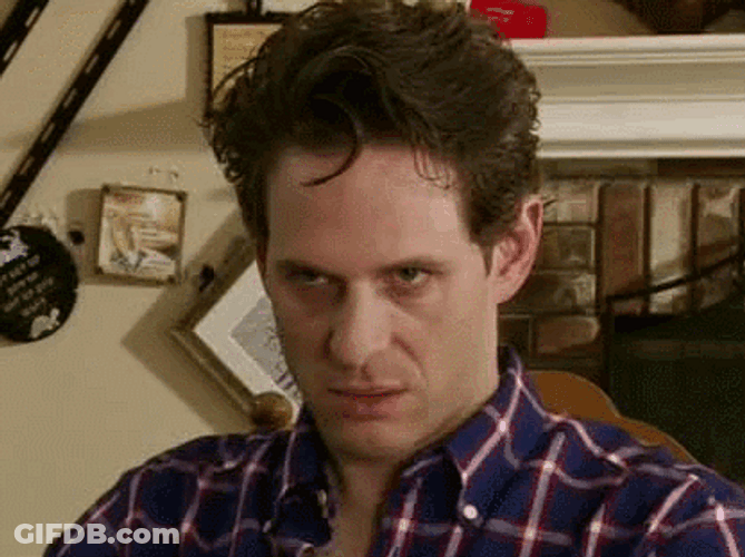It's Always Sunny Dennis's Scary Stare GIF