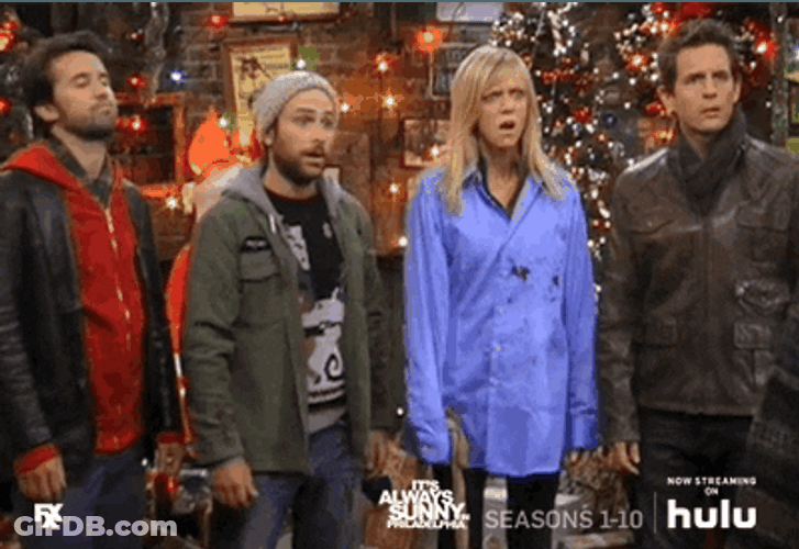 It's Always Sunny Shocked Deandra GIF