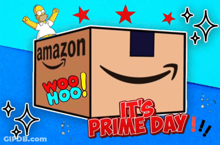It's Amazon Prime Day GIF
