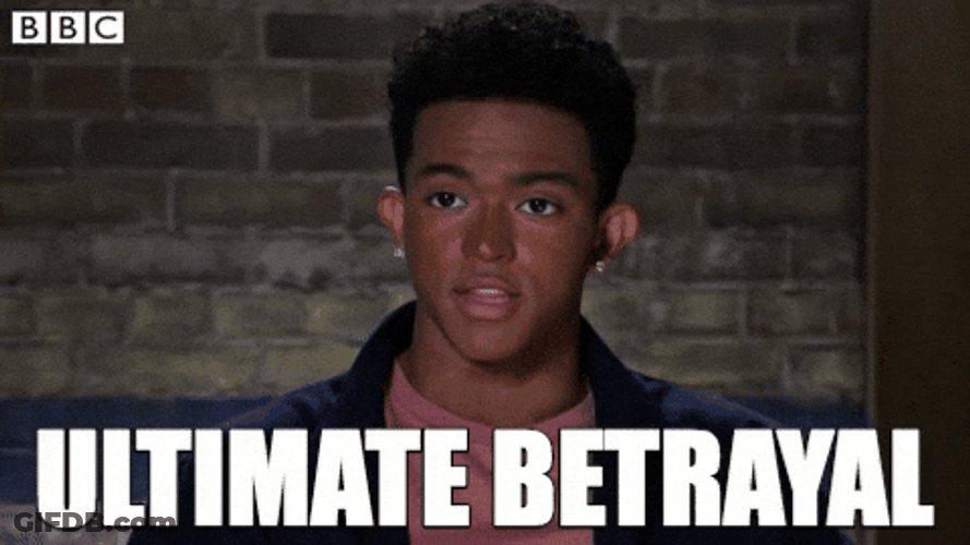It's An Ultimate Betrayal GIF