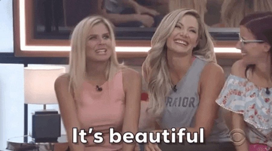 It's Beautiful Big Brother Girls GIF