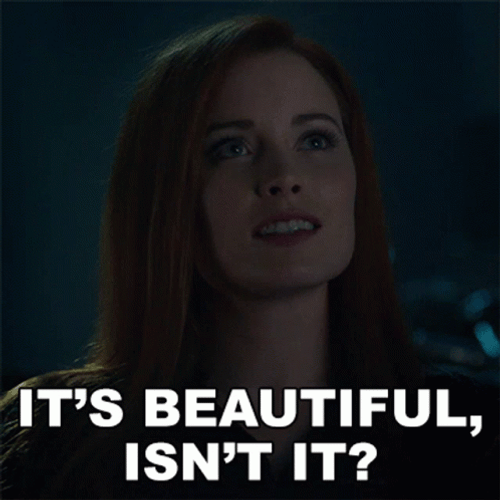 It's Beautiful Isn't It Eleanor Bonneville GIF