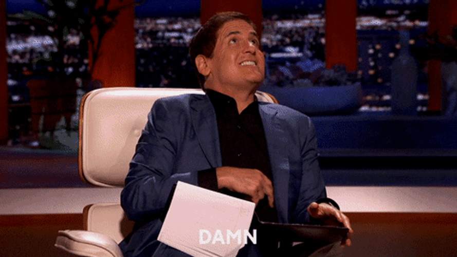It's Beautiful Shark Tank Confetti GIF