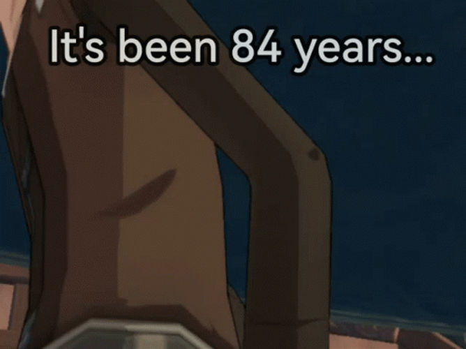 It's Been 84 Years Sad Old Cartoon Man GIF