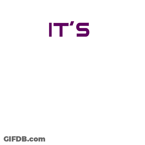 It's Friday Cartoon Illustration GIF