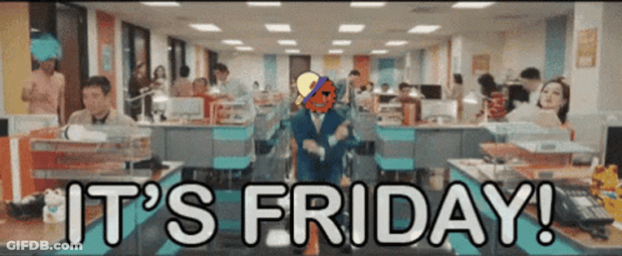 It's Friday Work GIF