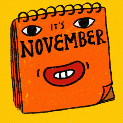 It's Funny November Vote GIF