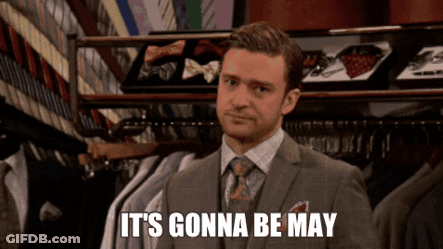 It's Gonna Be May Justin Timberlake Fake Arms GIF