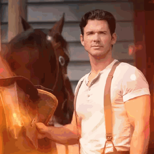 It's Gonna Be May Kevin McGarry With Horse GIF