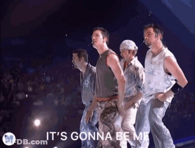 It's Gonna Be May NSync Band Live Stage GIF