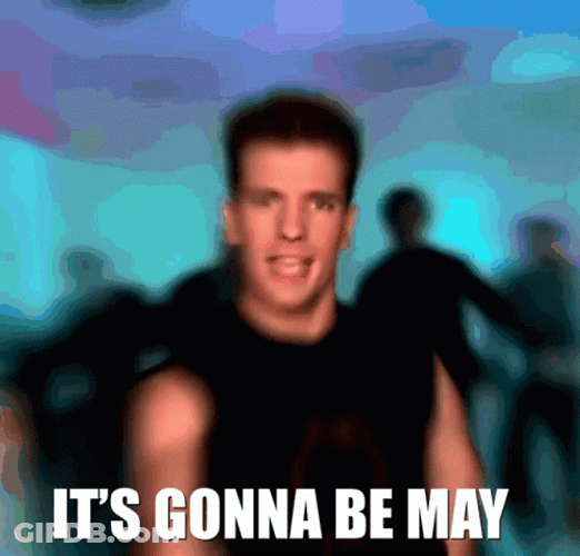 It's Gonna Be May NSync JC Chasez Meme GIF