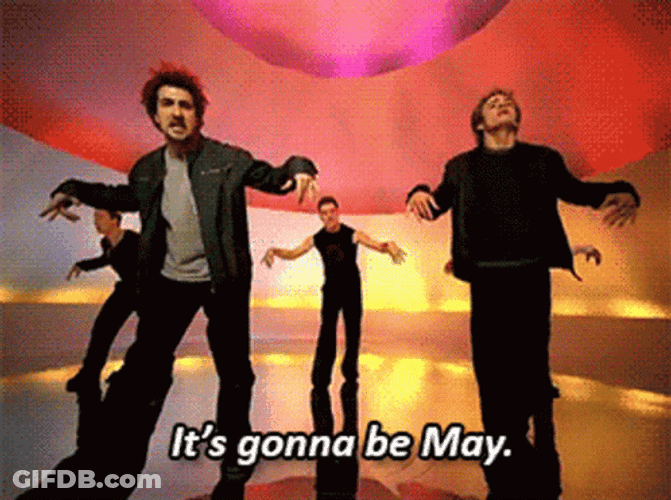 It's Gonna Be May NSync JC Chasez Song GIF